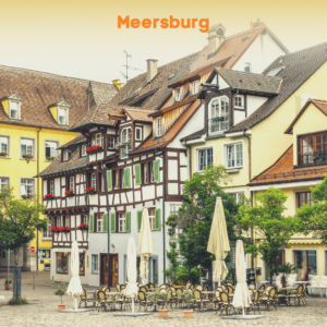 Meersburg - cidades românticas na Alemanha
